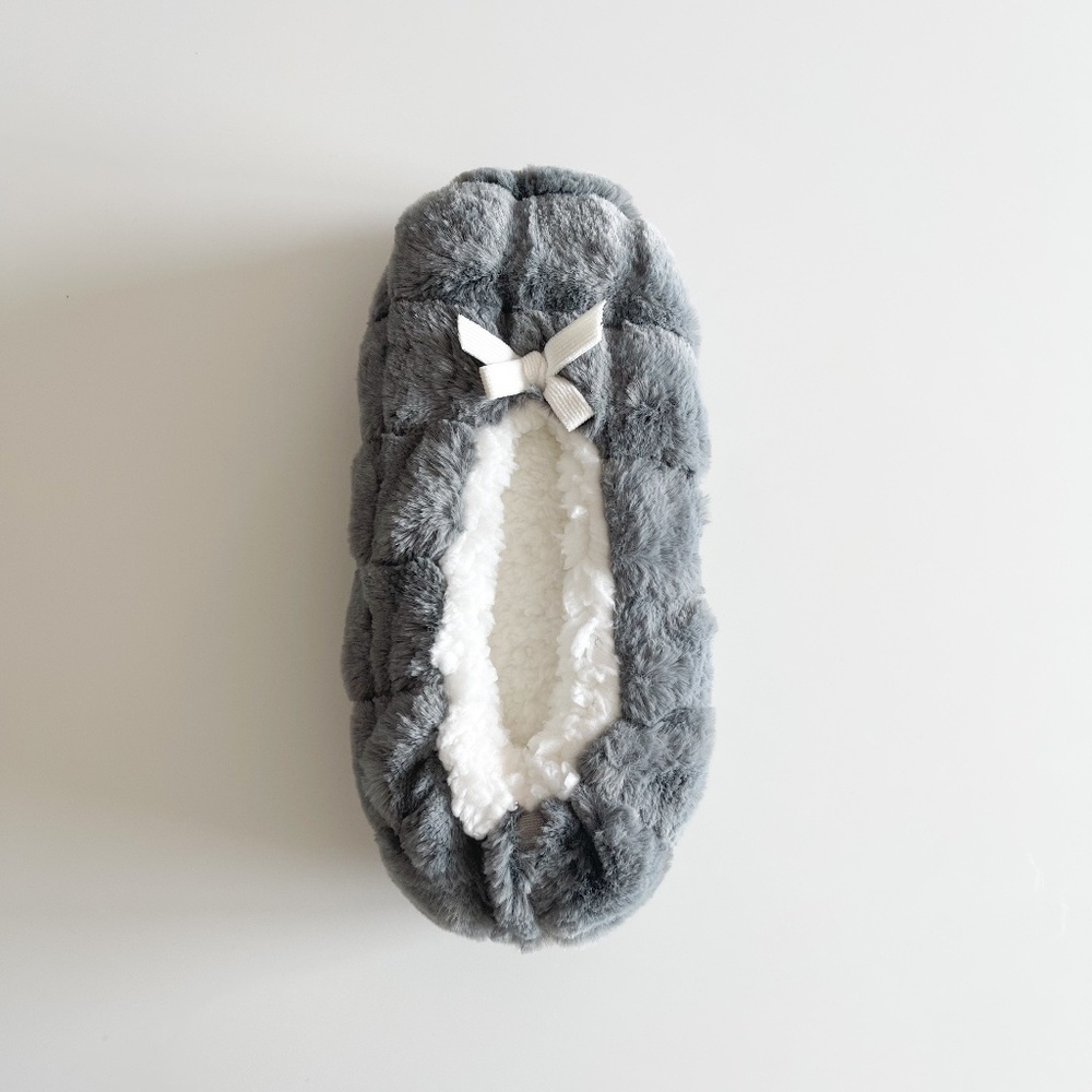 Brookstone Women's Soft and Cozy Slipper Socks with Anti-Slip Grippers